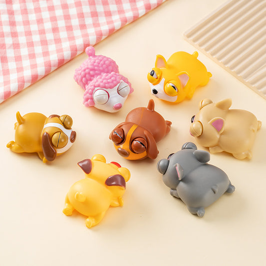 Soft Squeeze Dog Shape Stress relief Squint